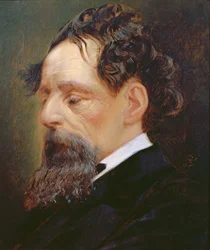 Ritratto di Charles Dickens (1812-70) 1871